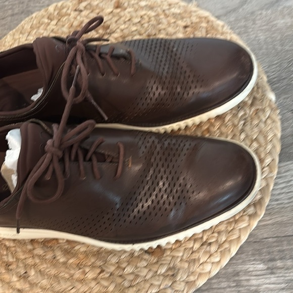 Cole Haan Men’s ZeroGrand Wingtip Oxford – Brown – Size 11.5 – Style C23834 - Picture 5 of 9